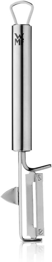 WMF Profi Plus Kartoffelschäler Pendelklinge 19 cm, Pendelschäler einschneidig, Sparschäler, Gemüseschäler, Cromargan E…