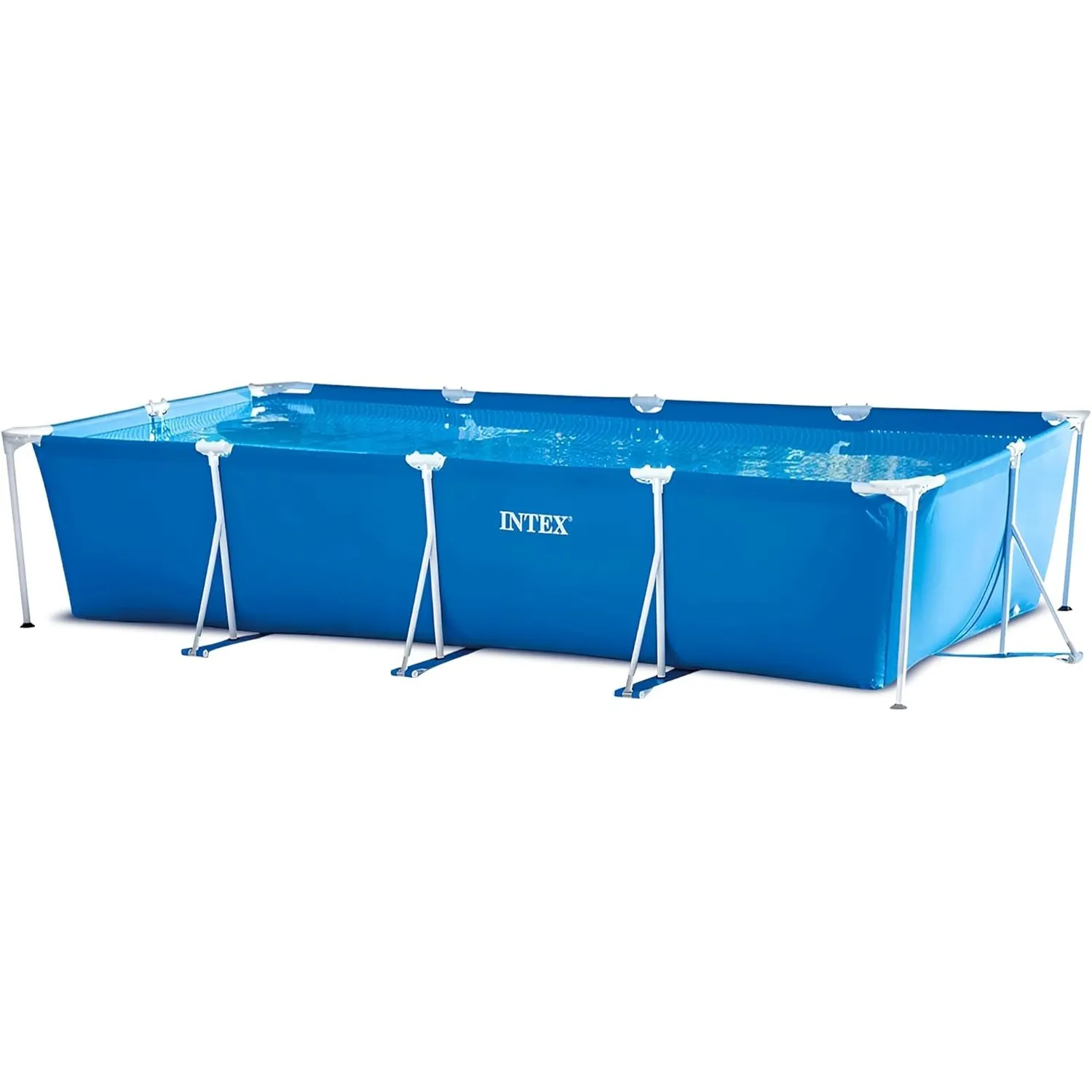 Intex Rectangular Frame Pool - Aufstellpool - 450 x 220 x 84 cm