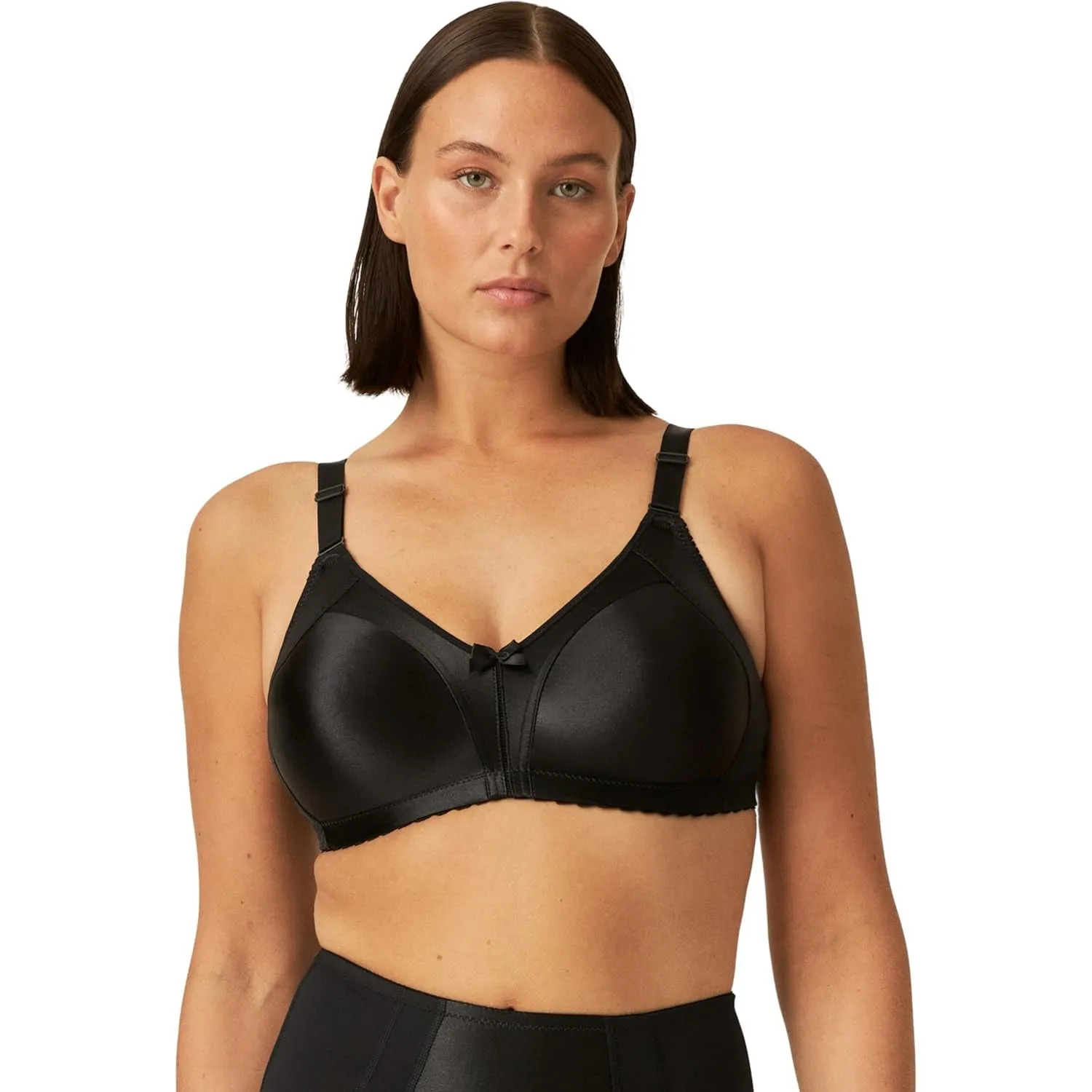 Naturana® Minimizer BH ohne Bügel [Cup B-G] I Maximaler Halt Dank durchdachter Schnittführung & Breiten Trägern I BH Mi…