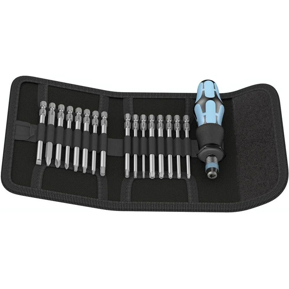 Wera Kraftform Kompakt 60, Edelstahl, 17-teilig, 05071116001