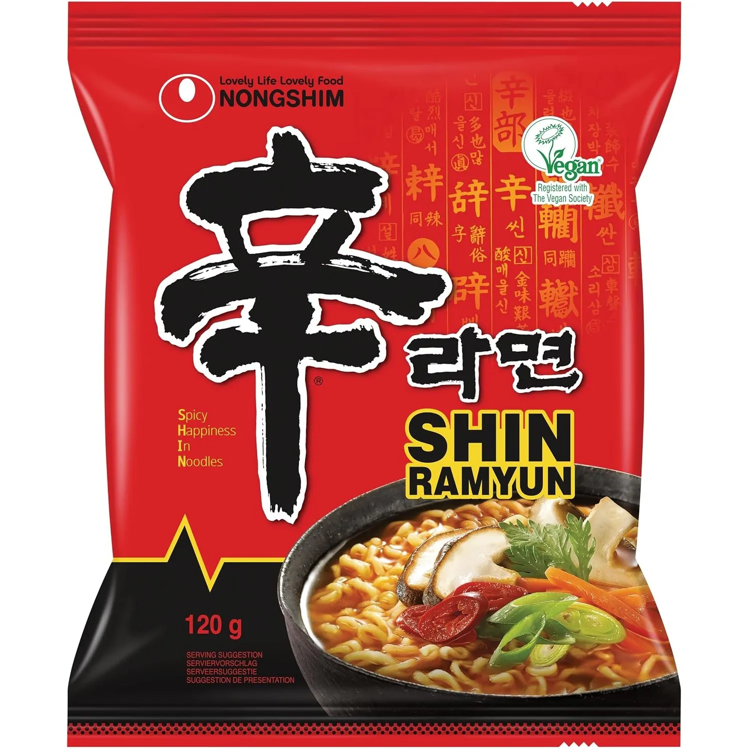 Nong Shim - Instant Nudeln Shin Ramyun - (1 X 120 GR)