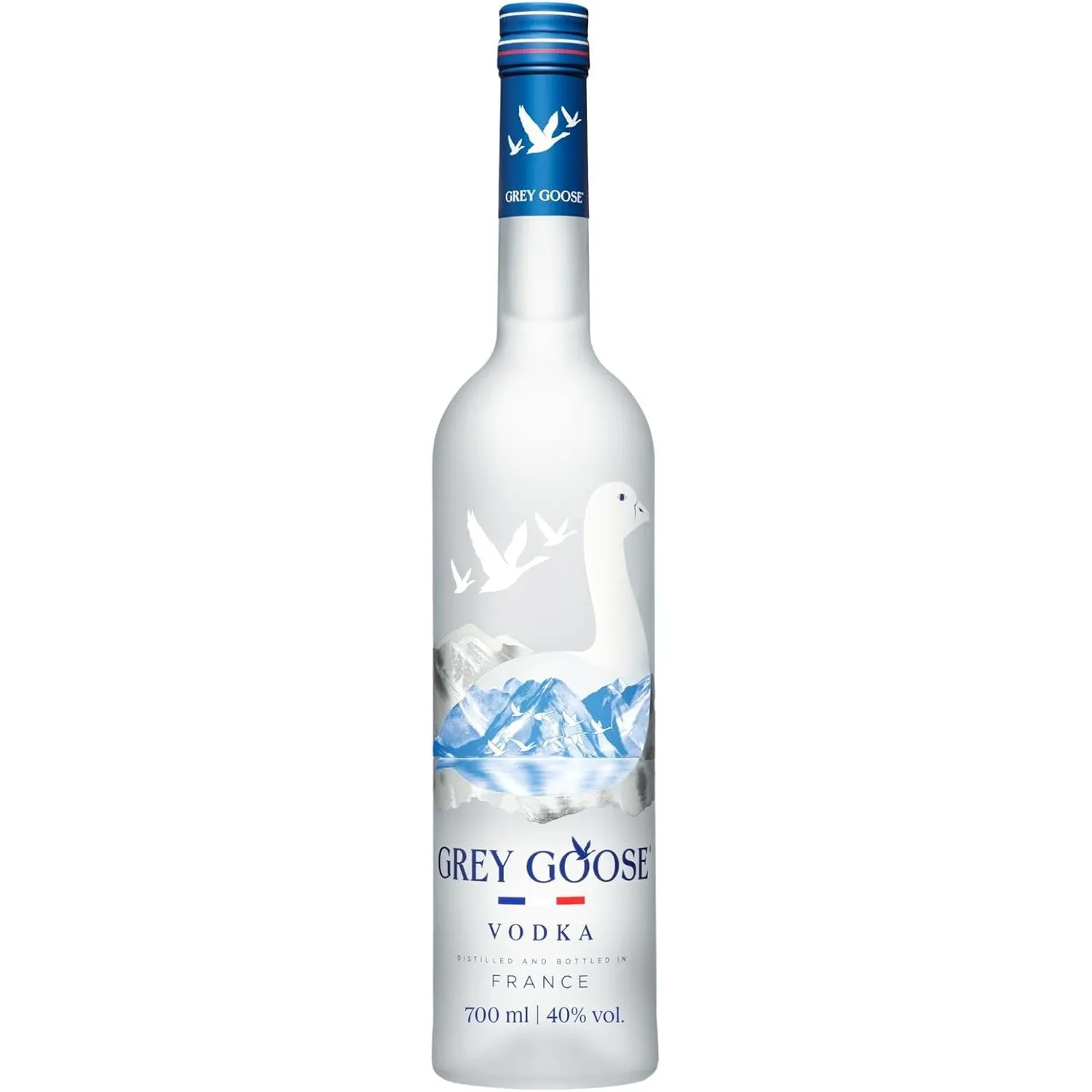 GREY GOOSE Premium-Vodka aus Frankreich, 40% Vol., 70 cl/700 ml, mit 100% französischem Weizen und natürlichem Quellwas…