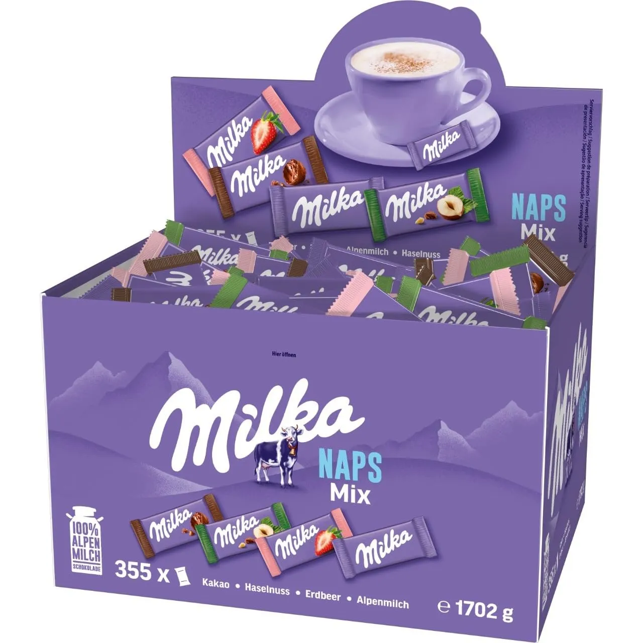 Milka Naps Mix, 1,7 kg