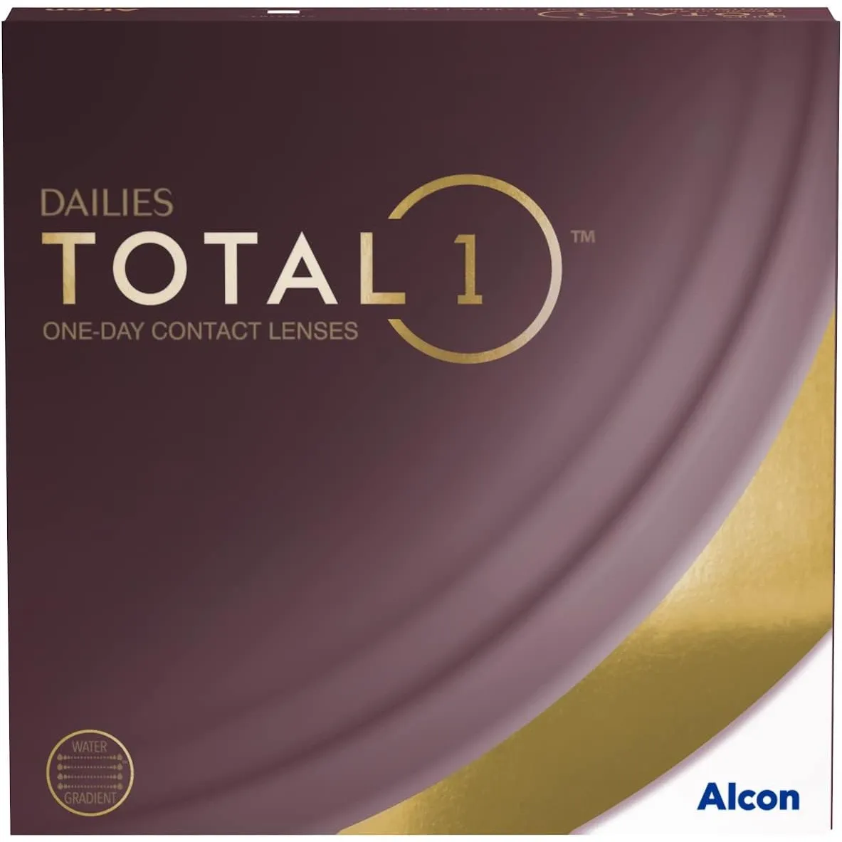 Dailies Total 1 Tageslinsen weich, 90 Stück / BC 8.5 mm / DIA 14.1 / -2,50 Dioptrien