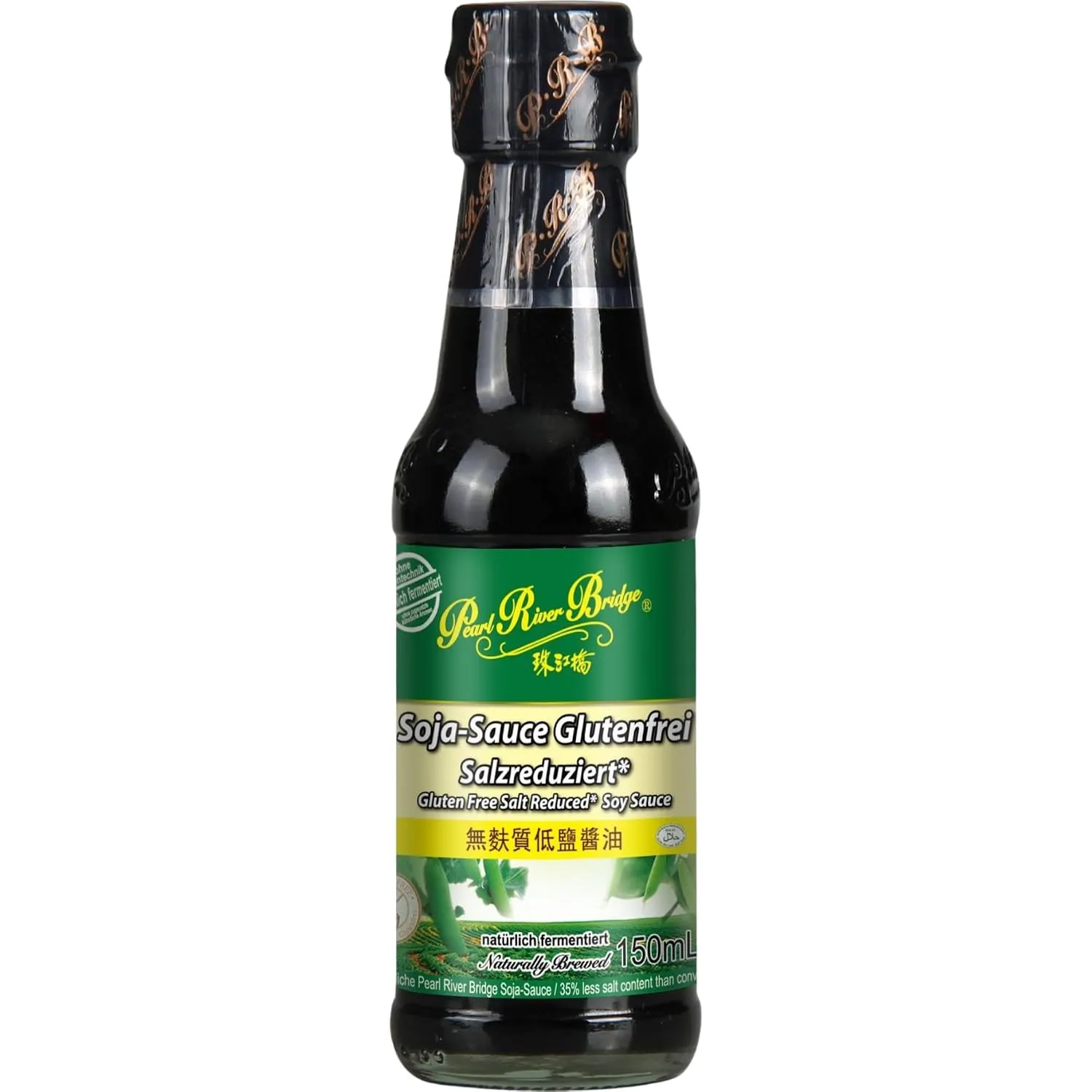 PEARL RIVER BRIDGE - Sojasauce Glutenfrei (Weniger Salz) - (1 X 150 ML)