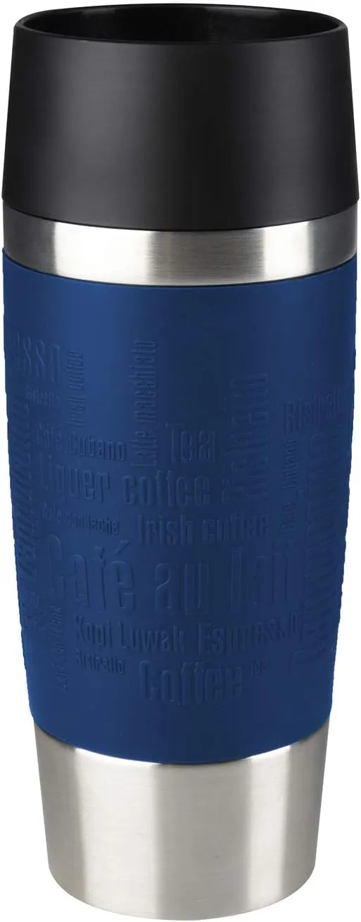 Emsa Travel Mug Classic Thermobecher 360 ml, Kaffeebecher to go thermo hält 4h heiß/8h kalt, auslaufsicher, Isolierbech…
