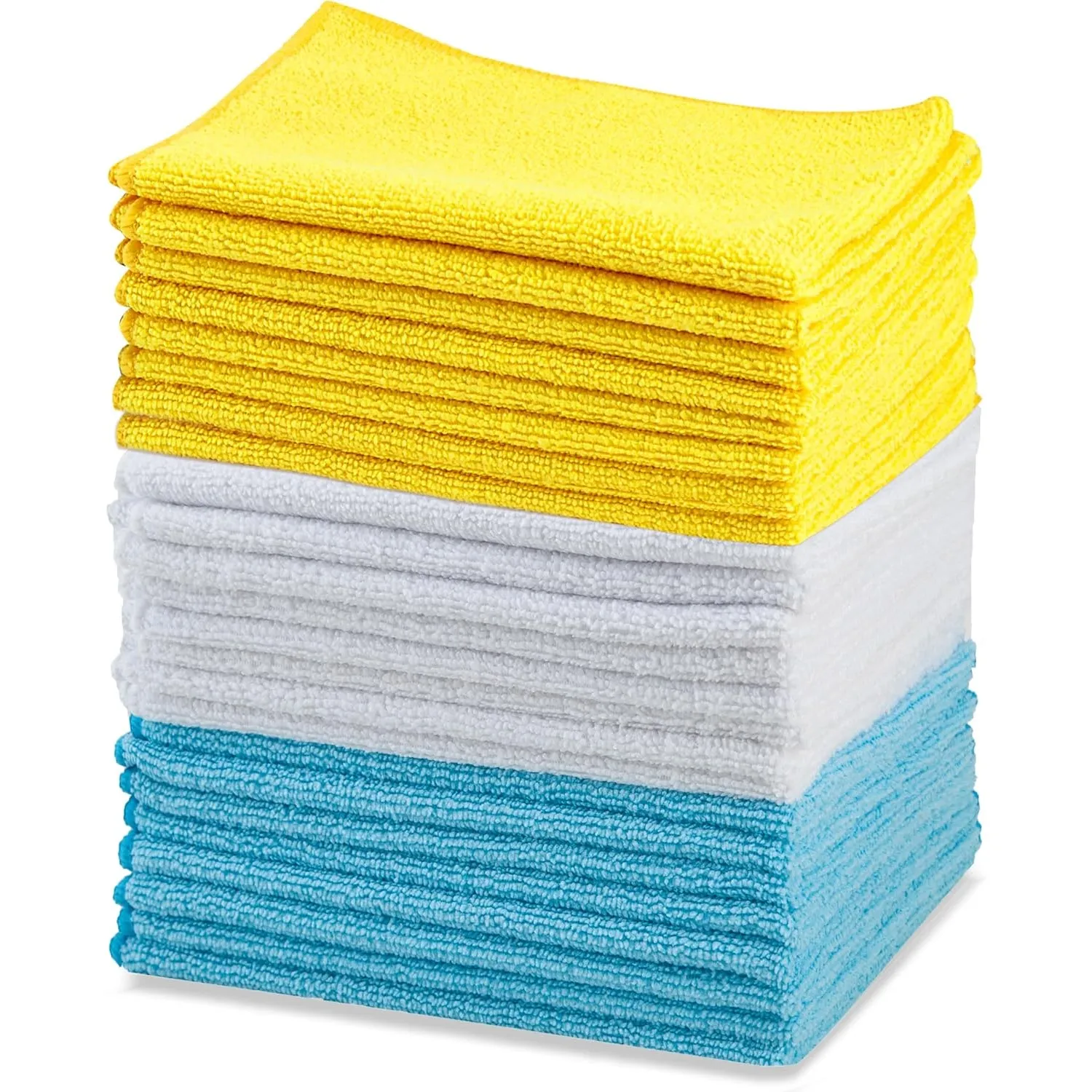 Amazon Basics Mikrofaser Reinigungstuch 24 Stück, 40.5 cm x 30.5 cm