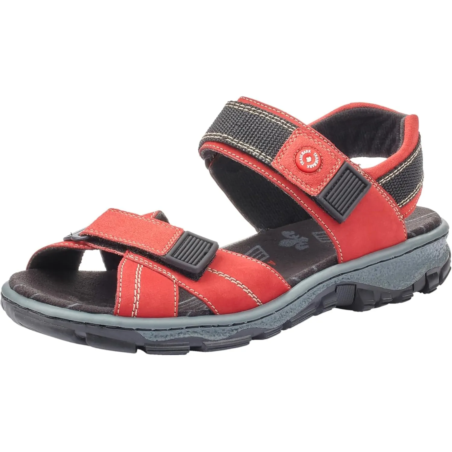 Rieker Damen Klassische Sandalen 68851, Frauen Sandalen