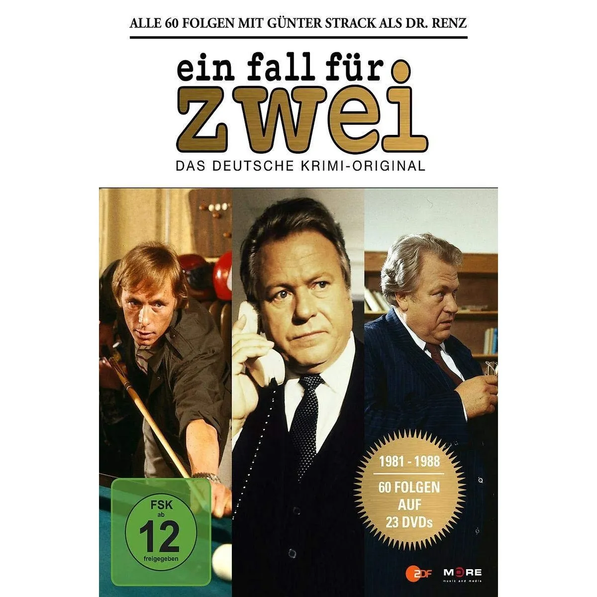 Ein Fall für Zwei - Günter Strack Box (23 Discs)