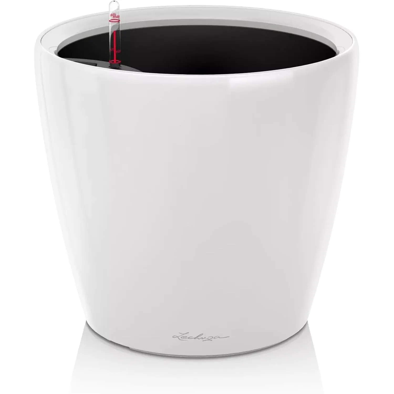 LECHUZA CLASSICO Premium LS 50 weiß hochglanz 16100