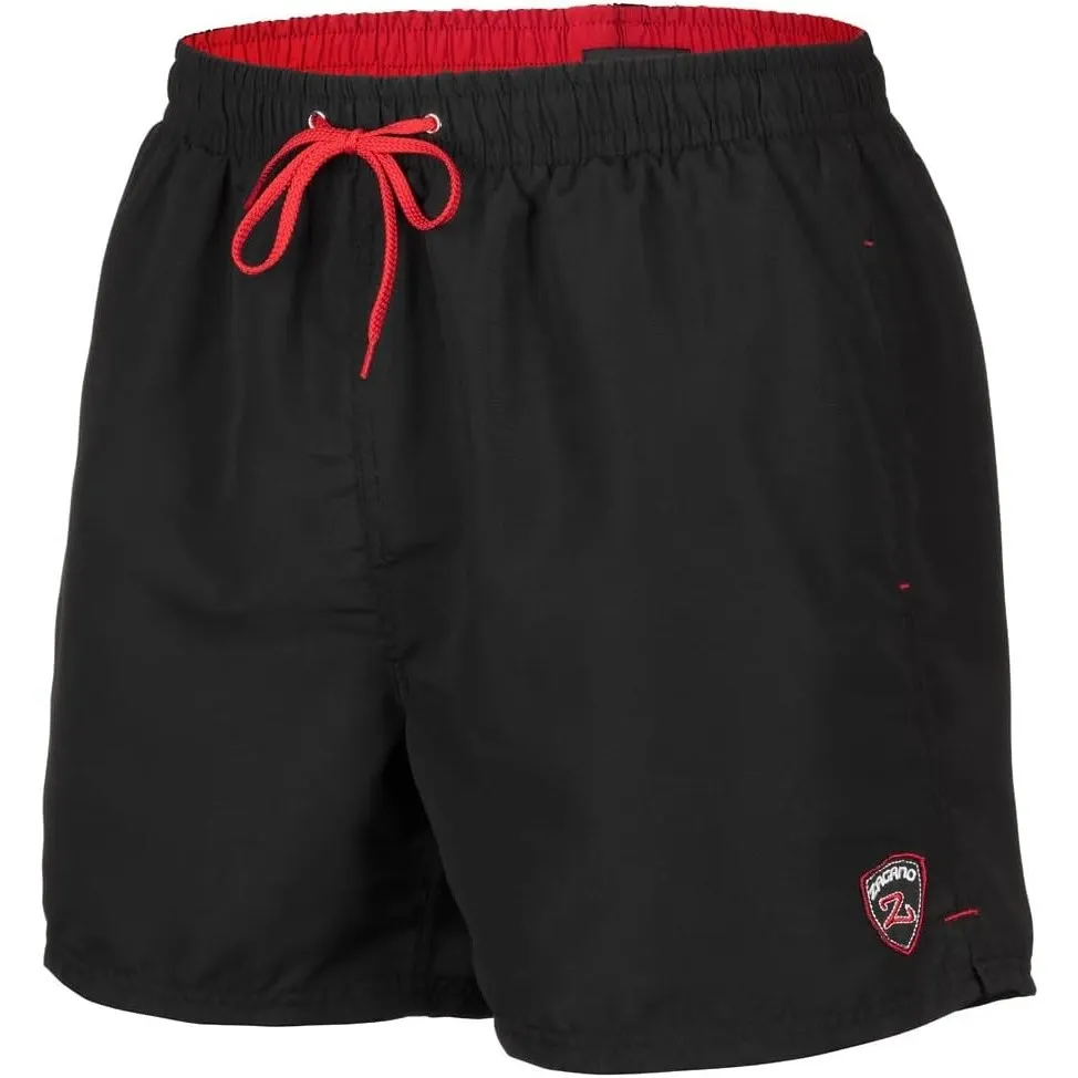 ZAGANO Badeshorts Herren 5106 Badehose Männer Polyester kurz lang S-6XL | Made in EU Innenslip einfarbig schnelltrockne…