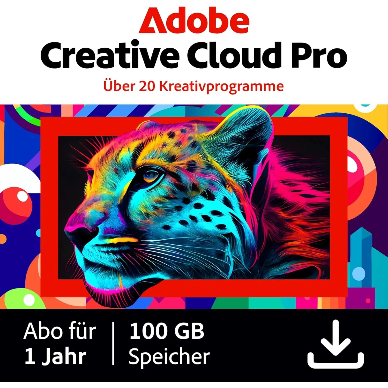 Adobe Creative Cloud Pro | Grafik Design | Gen AI | PC/Mac| Digital Download