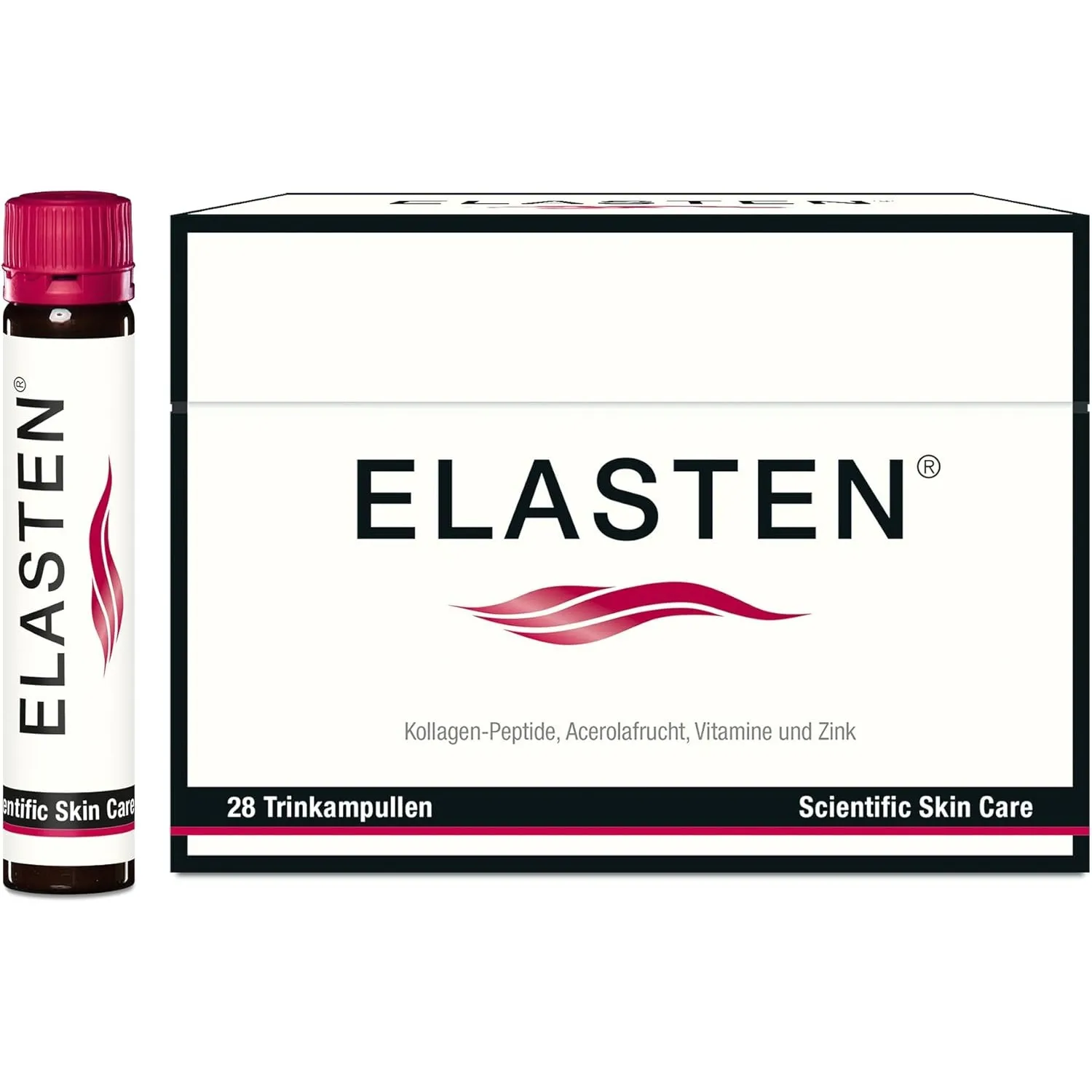 ELASTEN - Der studiengeprüfte Kollagen-Komplex für strahlende Haut von innen - Fältchen mildern - Bindegewebe stärken -…