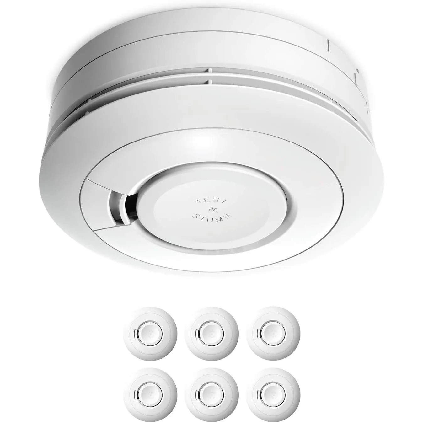 Ei Electronics Ei650 Rauchmelder im 6er Set mit Batterie für 10 Jahre