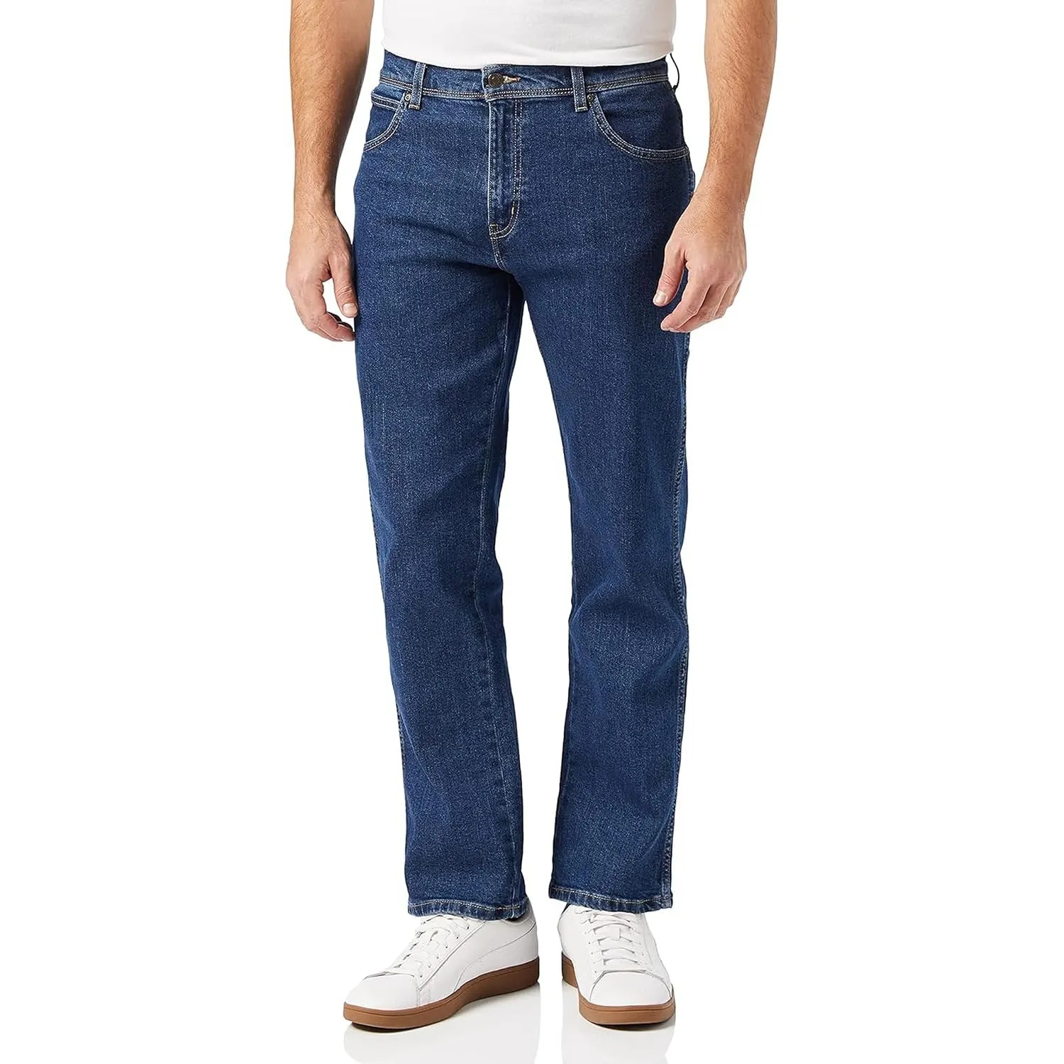 Wrangler - Jeans Herren - Regular Fit - Durables - Schwarz