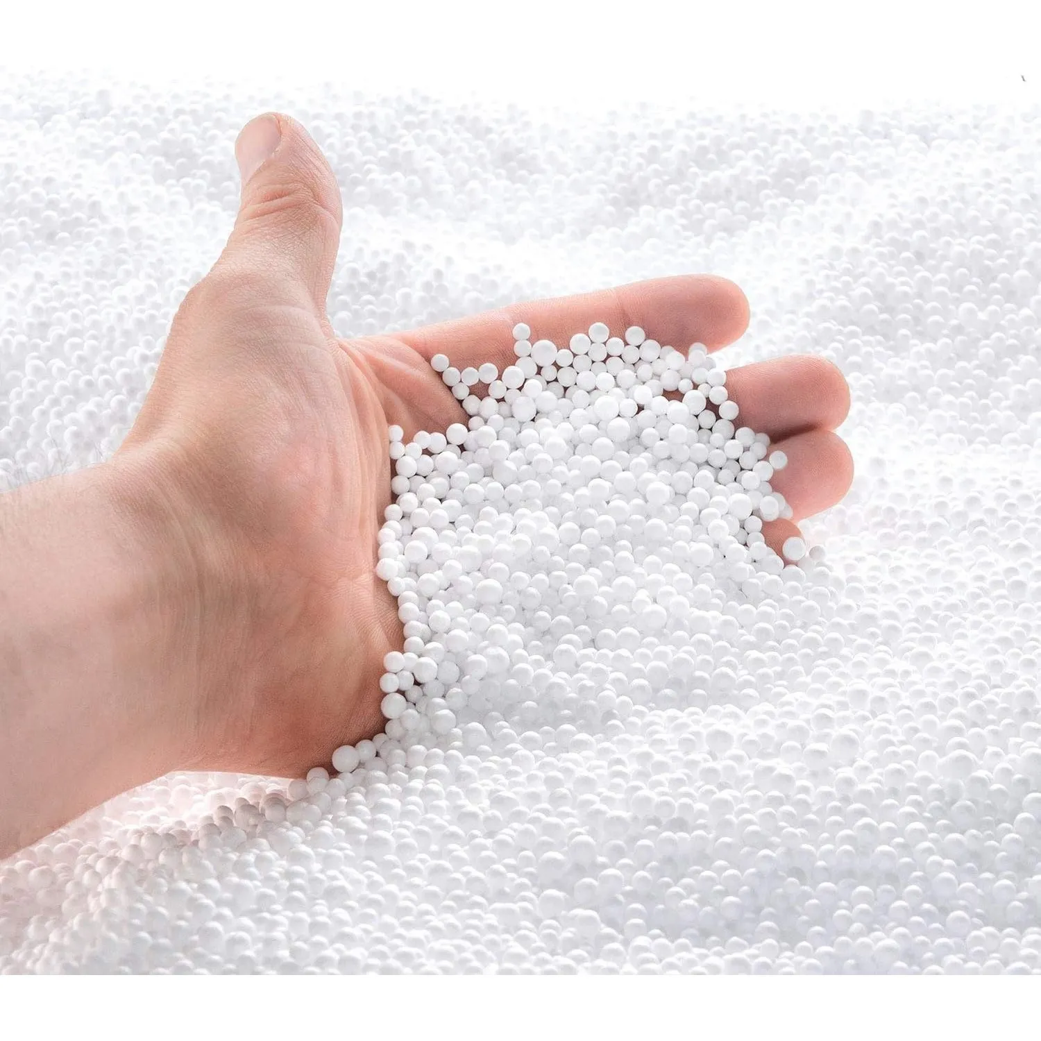 Smoothy® Sitzsack Füllung 100L EPS Perlen, Macht Platte Kissen wie neu