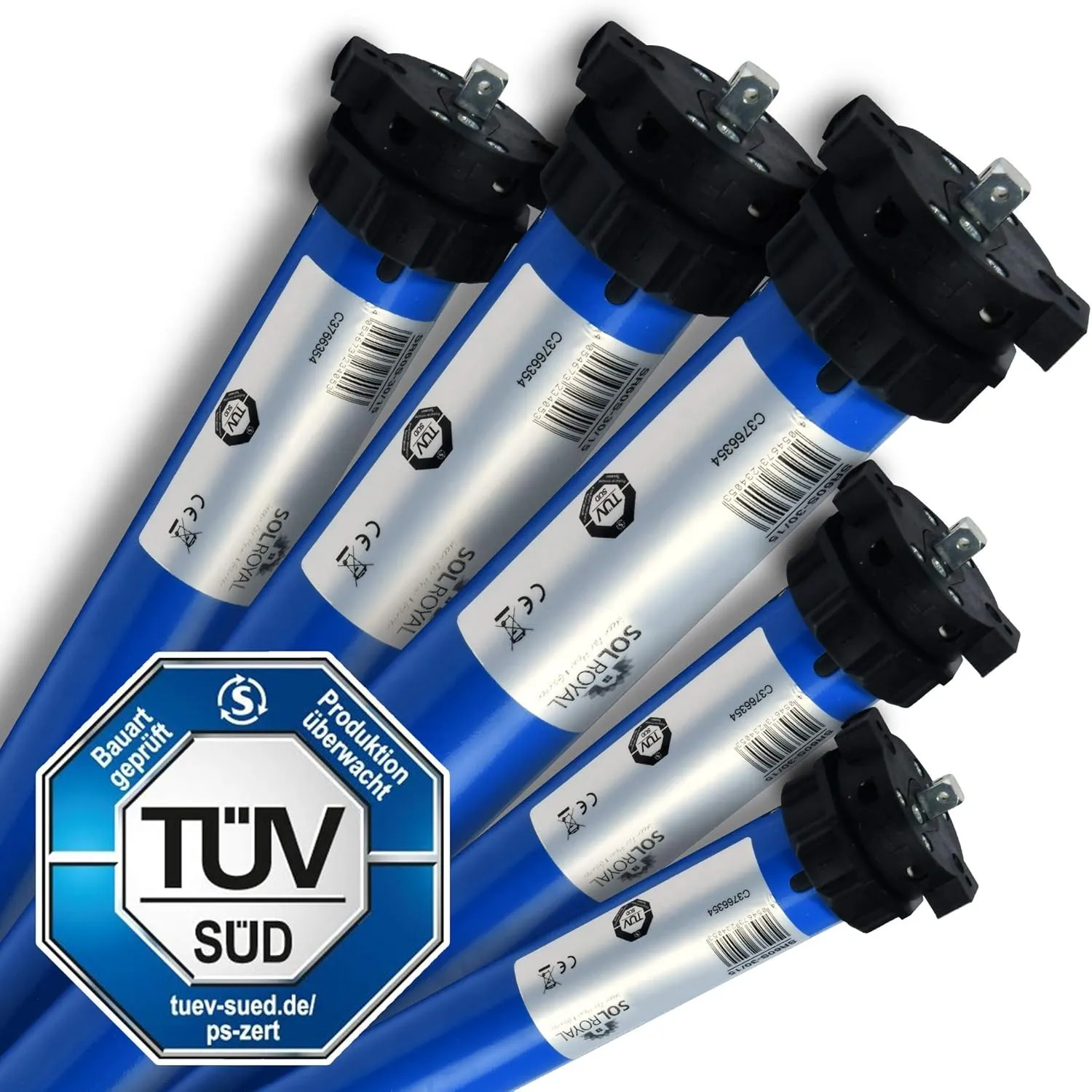 Sol Royal Rolladenmotor TÜV zertifiziert für 40mm Achtkantwelle SW40