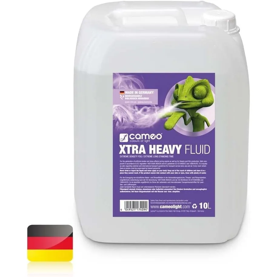 Cameo XTRA HEAVY FLUID 5L - Nebelfluid mit sehr hoher Dichte