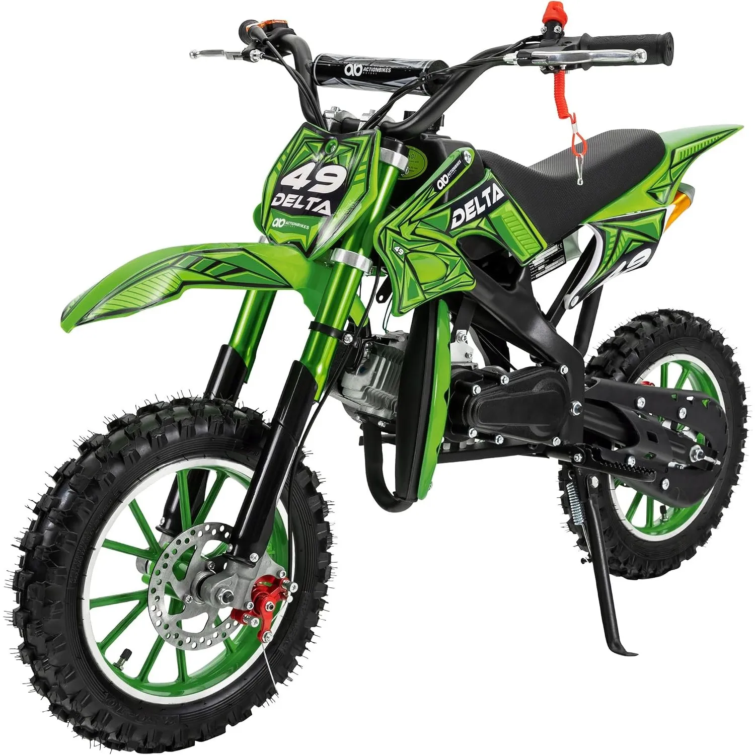 Actionbikes Motors Crossbike Delta 49 cc (Grün)