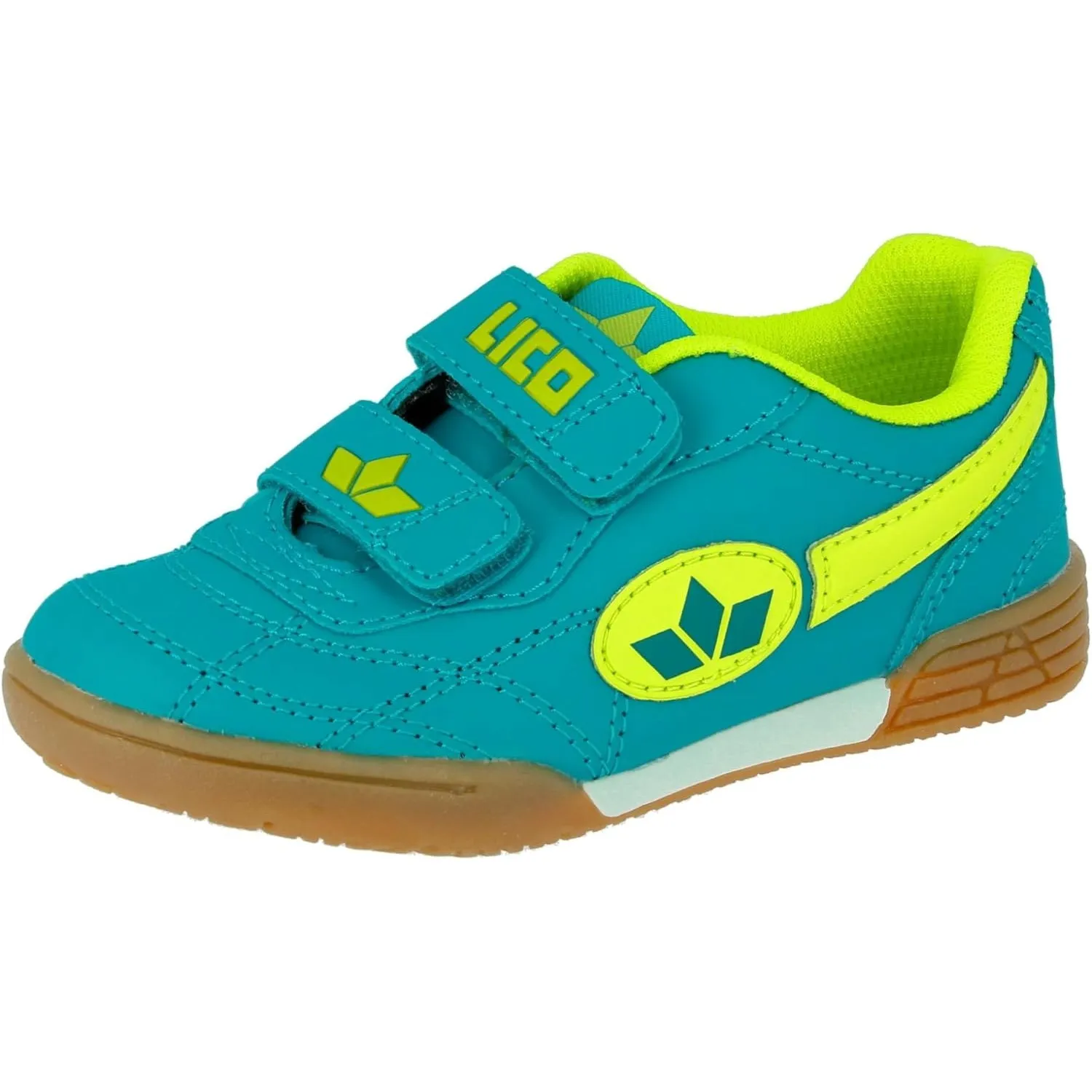 Lico Unisex Kinder Bernie V Hallenturnschuhe(Klettverschlüsse können variieren)