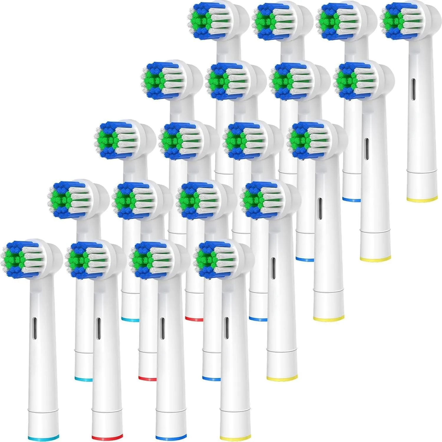 20 Stück Aufsteckbürsten Kompatibel mit Oral B Aufsteckbürsten,Professionelle Elektrische Bürstenköpfe für Oral B Ersat…
