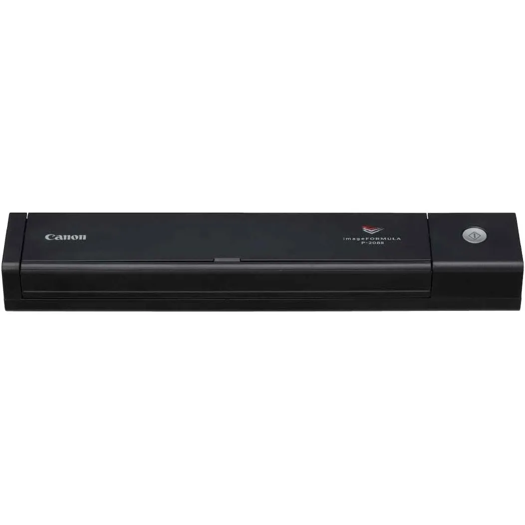 Canon P-208II - imageFORMULA Mobiler Dokumentenscanner (Duplex DIN-A4 Einzug, Farbe, 600dpi, 8 Seiten/Min, 10 Blatt ADF…