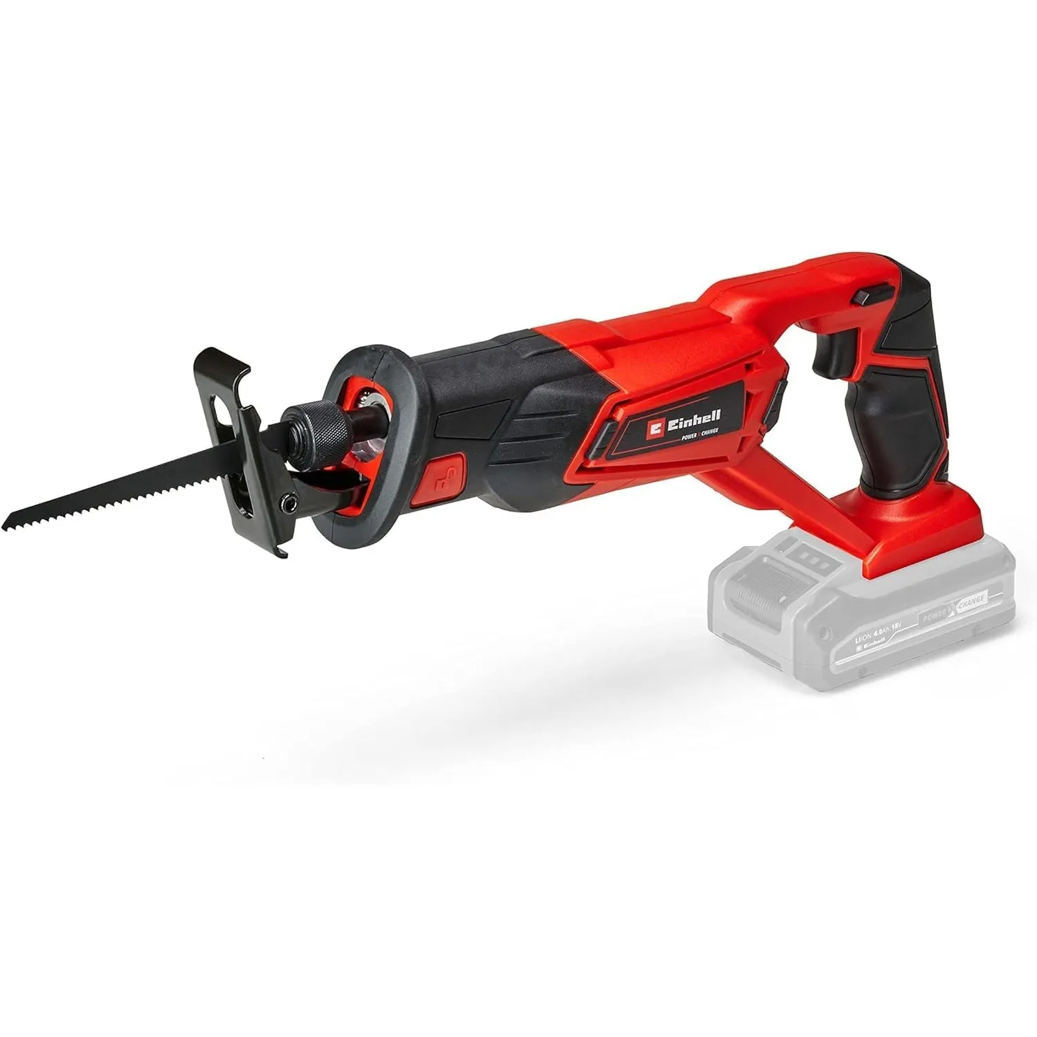 Einhell Akku-Universalsäge TE-AP 18/22 Li-Solo | PXC | 18 V | 22 mm Hubhöhe | 10 cm Schnitttiefe Holz | bis 2600 Hübe/m…