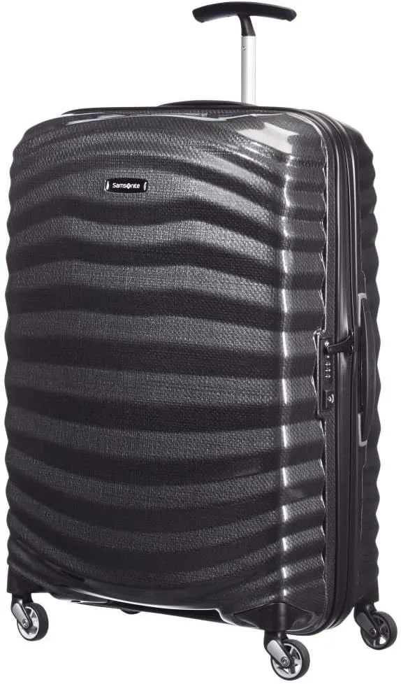 Samsonite Lite-Shock - Spinner M, Koffer, 69 cm, 73 L, Schwarz (Black)