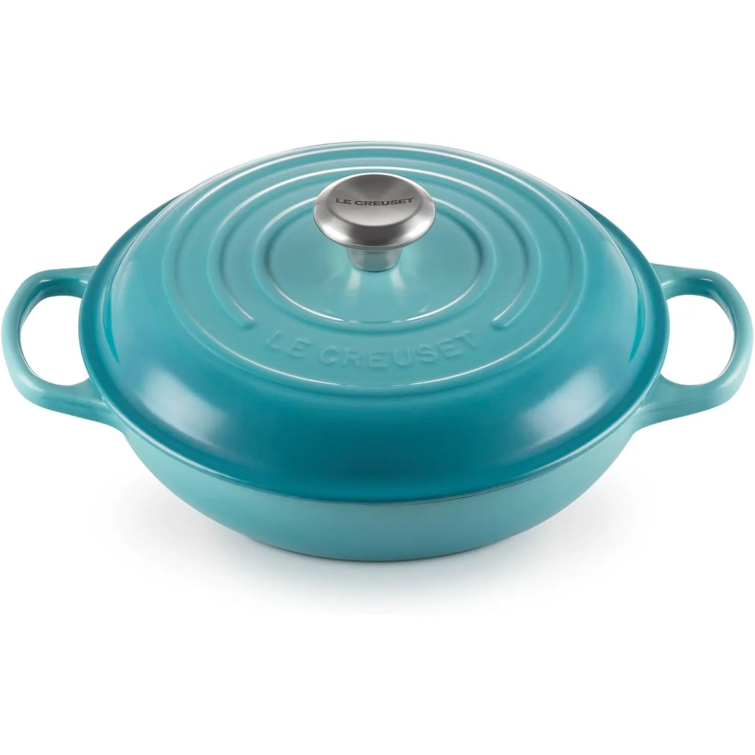 Le Creuset Signature Gusseisen Gourmet-Profitopf, Rund, Ø 26 cm, 2,2 l, Für alle Herdarten inkl. Induktion geeignet, 4,…
