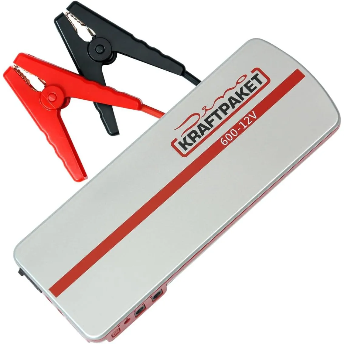 Dino KRAFTPAKET 12V-600A Starthilfegerät 66.6Wh 18000mAh | KFZ Starthilfe Powerbank für Diesel & Benziner | Autobatteri…