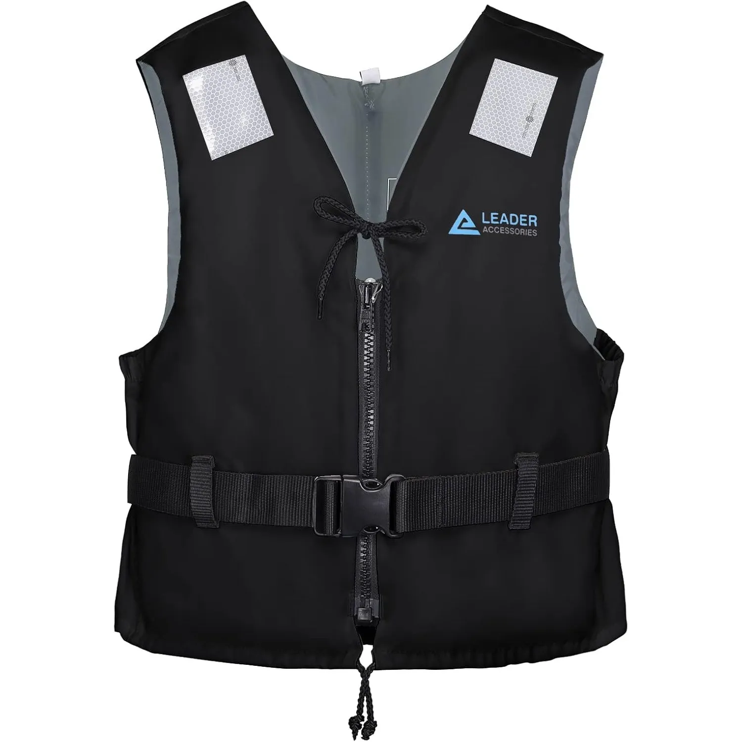 Leader International Schwimmhilfe Erwachsene, Feststoffweste ideal für den Wassersport, Auftriebshilfe bis zu 50N