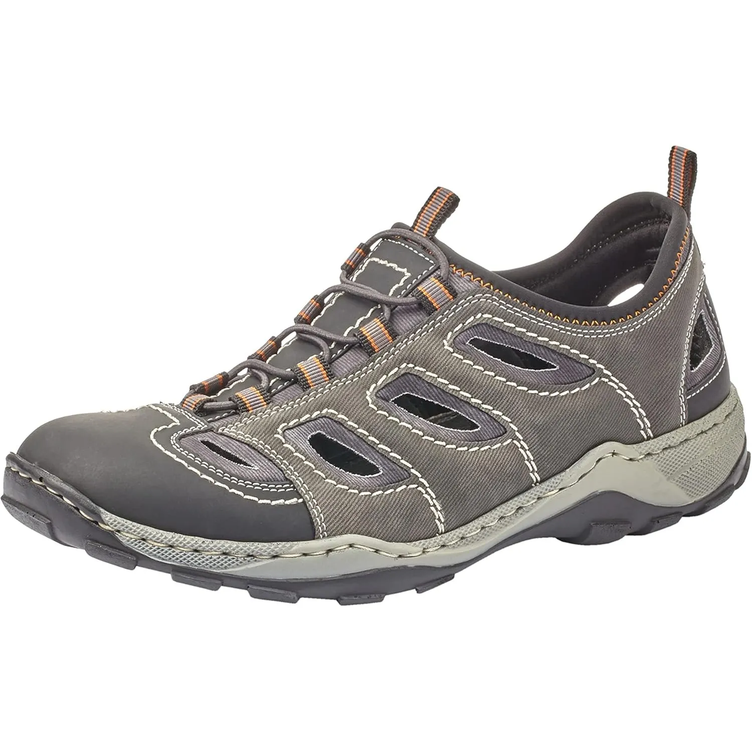 Rieker Herren Slip-On Sneaker 08065, Männer Halbschuhe