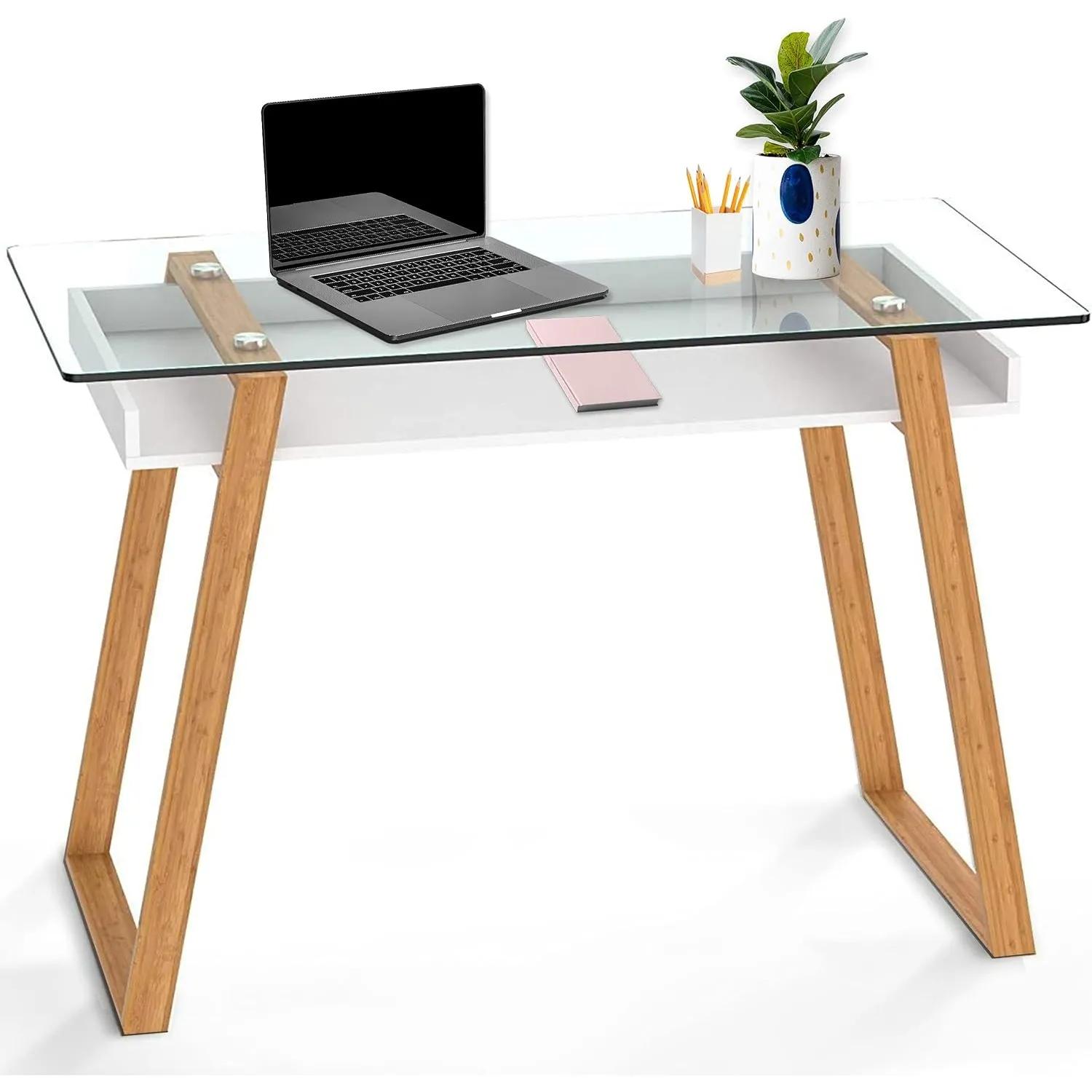 bonVIVO Kleiner Schreibtisch 110x55x75 cm