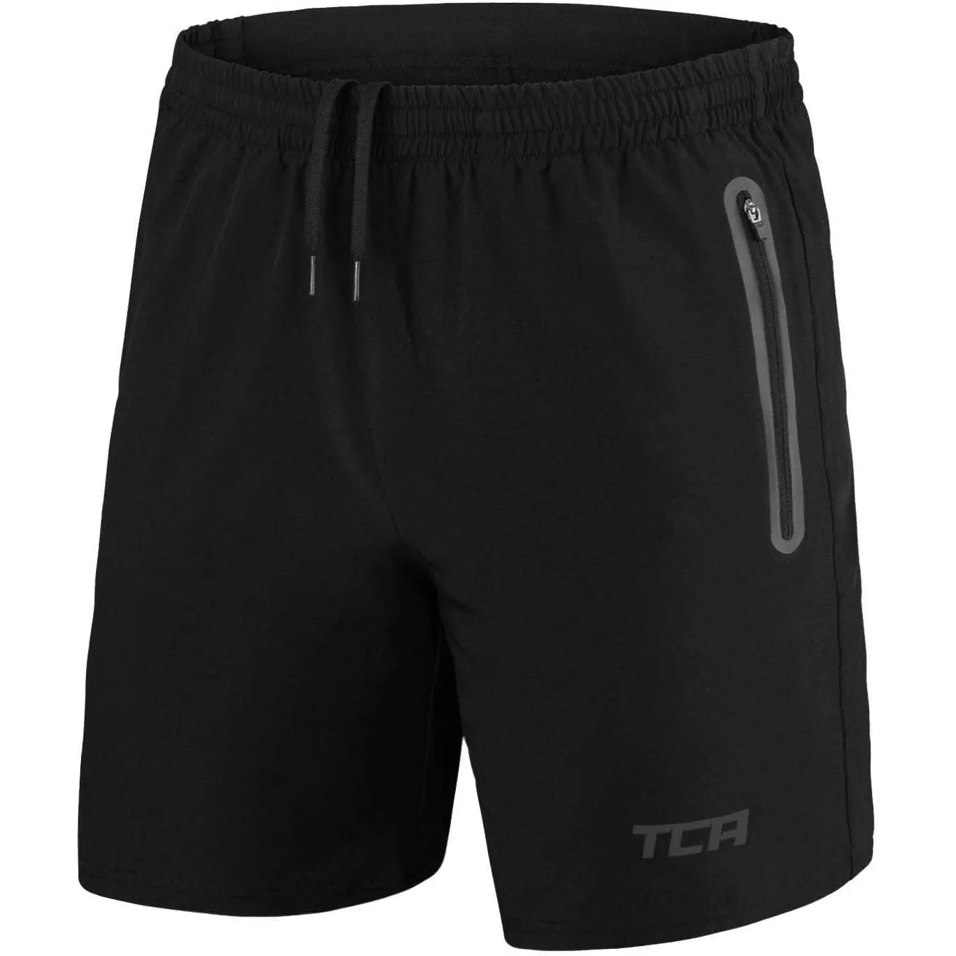 TCA Laufhose für Herren Kurz - Sporthose Herren Kurz - Kurze Sporthose mit Reißverschlusstaschen - Männer Sport Shorts …