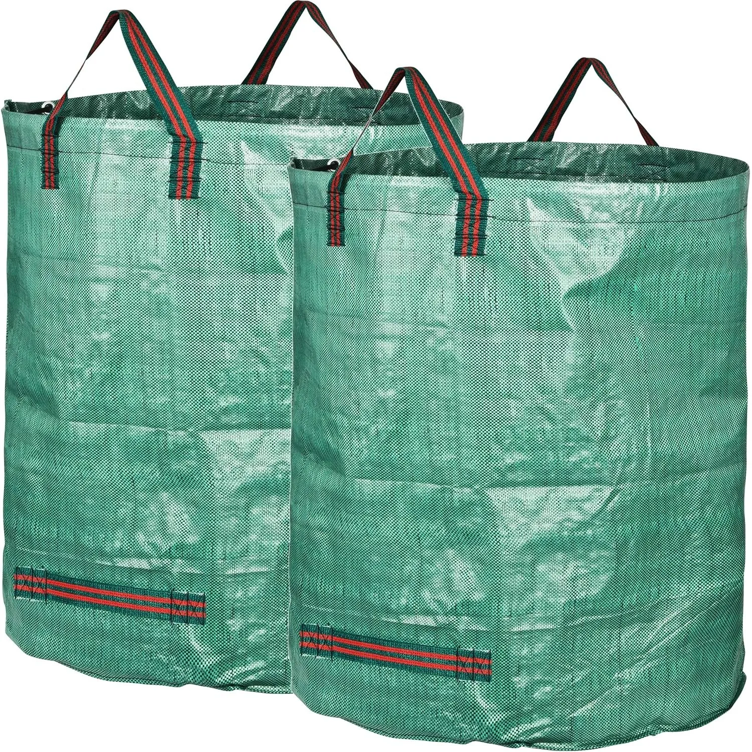 GardenMate 2X 500L Gartensack Professional mit doppeltem Boden - Laubsack Gartenabfallsack stabil - Gartensäcke - Laubs…