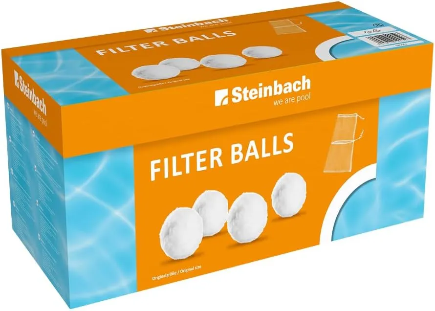 Steinbach Filter Balls – 040050 – Reinigende Filterbälle für Pools – Kompatibel mit Allen handelsüblichen Sandfilteranl…