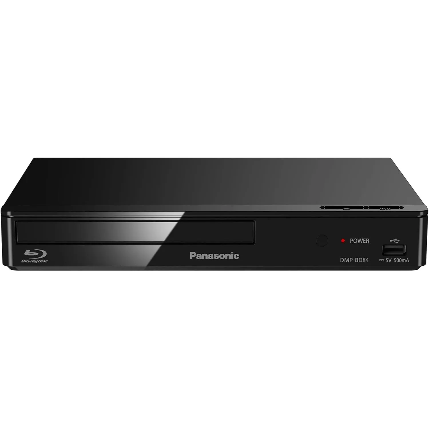 Panasonic DMP-BD84EG-K Smart Network 2D Blu-ray DVD-Player, Internet-Apps, hochauflösendes Audio, Wiedergabe von extern…