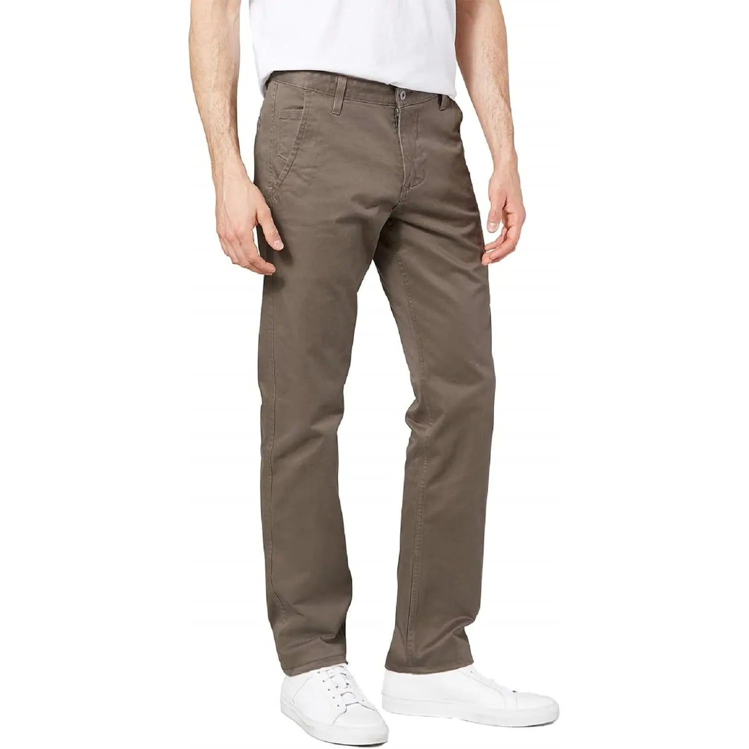 Dockers Herren Alpha Original Khaki Slim Hose