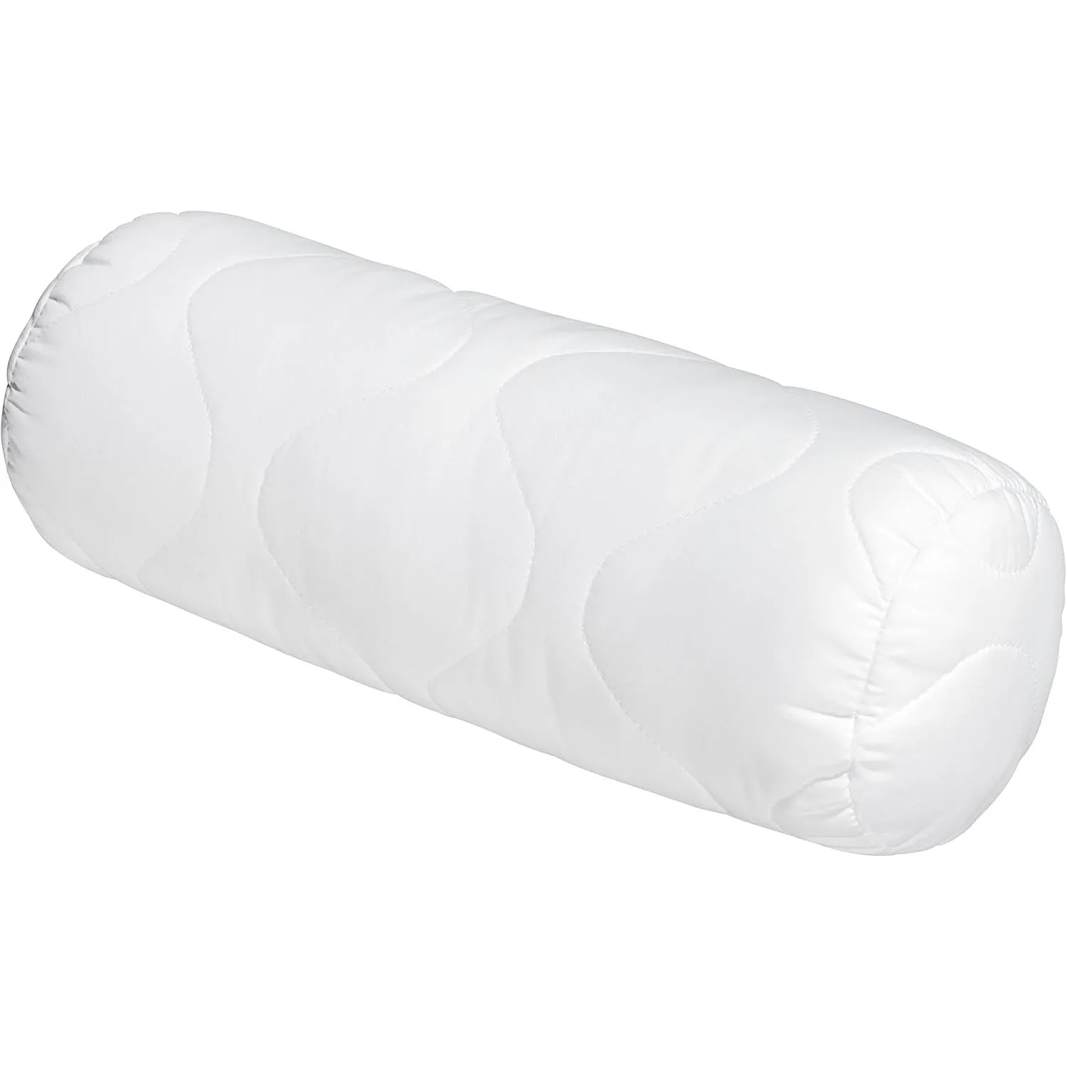 sleepling Nackenrolle 15x40 cm, Kopfkissen, Zierkissen, Komfort 100 | Sofakissen, Allergiker Kissenrolle, Schlafrolle 1…