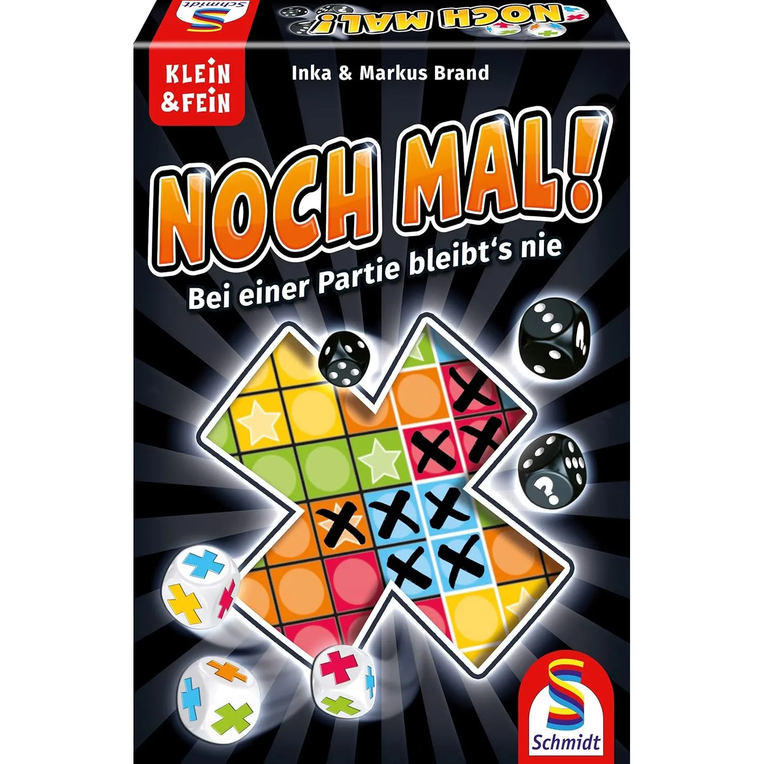 Schmidt Spiele 49327 Noch mal, Würfelspiel aus der Serie Klein & Fein, ab 8 Jahren