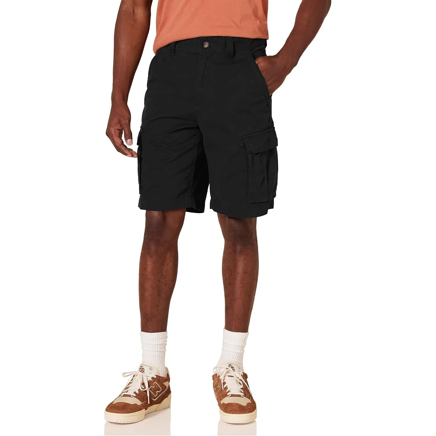 Amazon Essentials Herren 25cm Cargo-Shorts in klassischer Passform (erhältlich in Big & Tall)