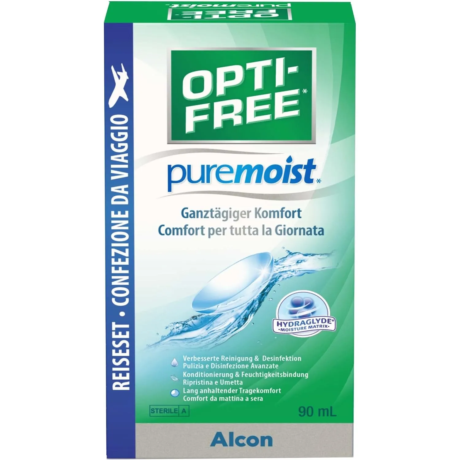 Opti-Free PureMoist Kontaktlinsen-Pflegemittel | 1 x 90 ml