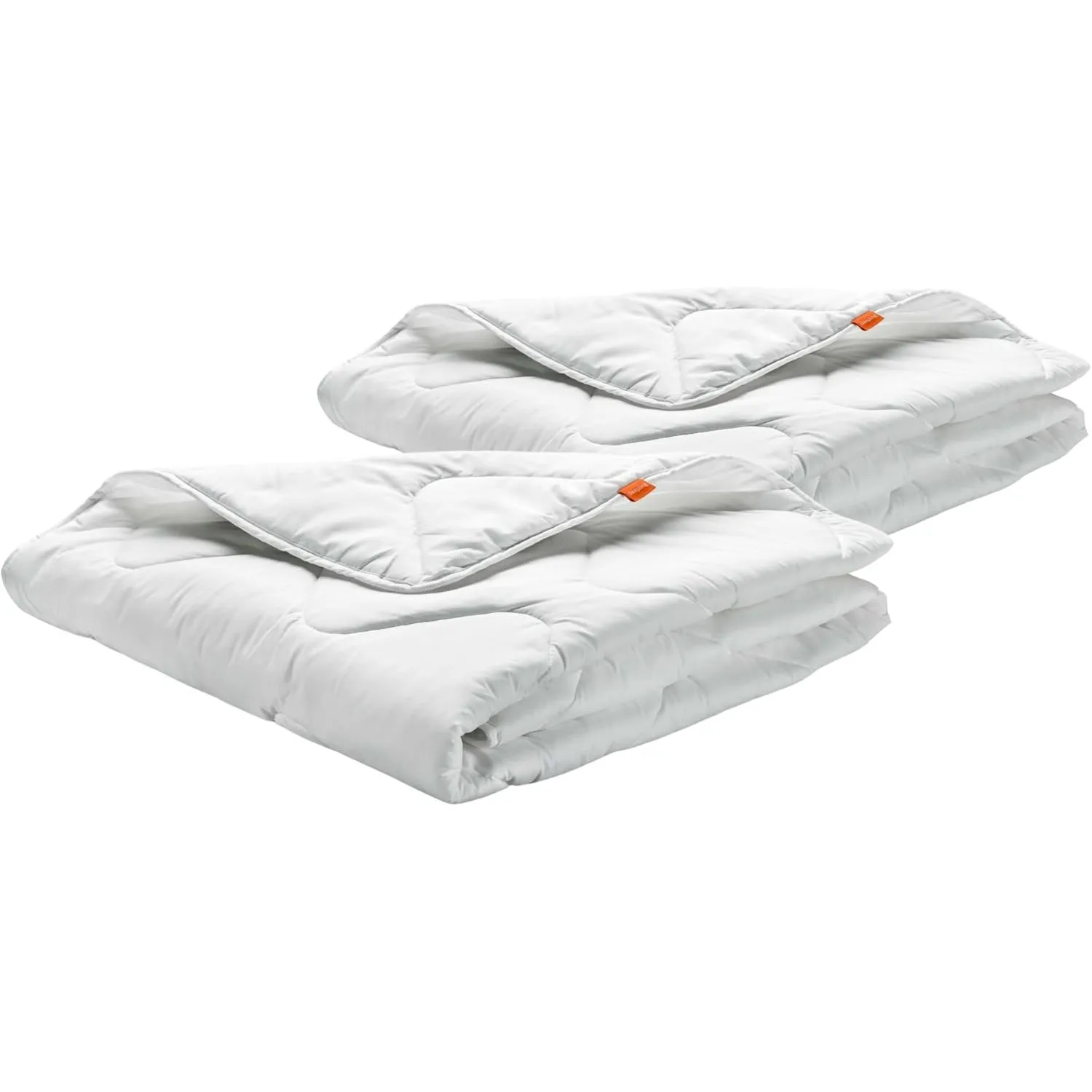 sleepling Bettdecke 135x200 cm 2er Set, leichte Sommerdecke | Sommerbettdecke leicht 135 x 200, Made in EU, OEKO-Tex 10…