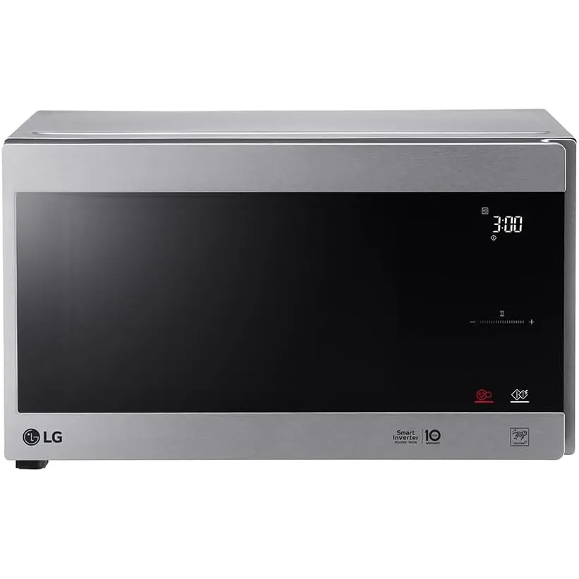 LG MS2595CIS Mikrowelle mit Smart Inverter Technologie (25 Liter, 1000 W) Automatikprogramme, einstellbare Leistungsstu…