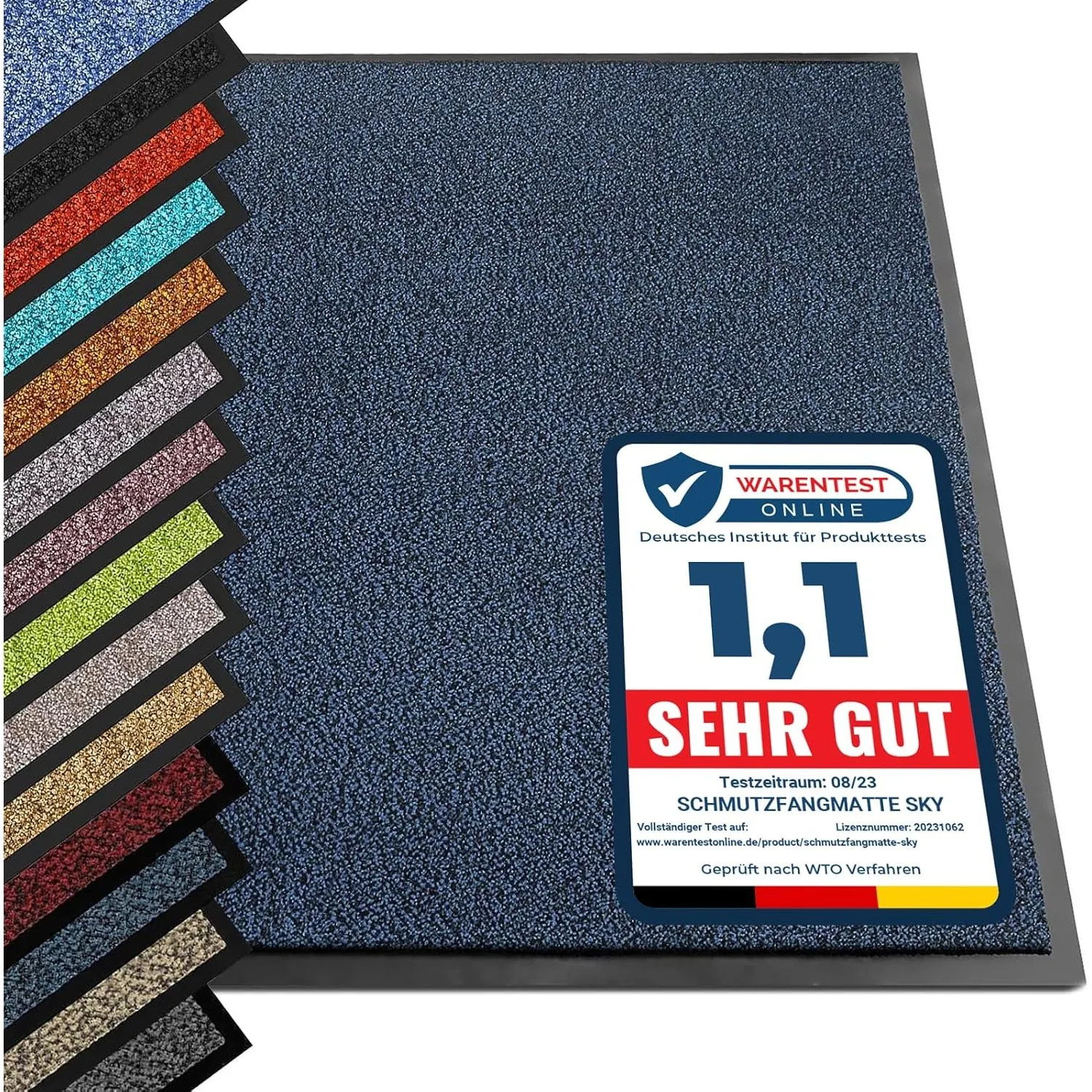 etm® Schmutzfangmatte - Note 1,6: Sieger Preis-Leistung - Fußmatte in vielen Größen - Türmatte Fußabstreifer für Haustü…