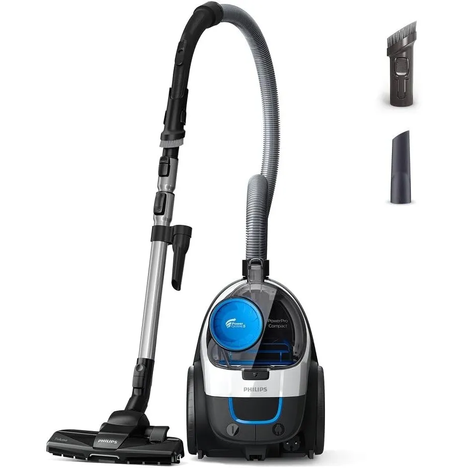 Philips Beutelloser Staubsauger 3000 Serie, Weiß, 900 W