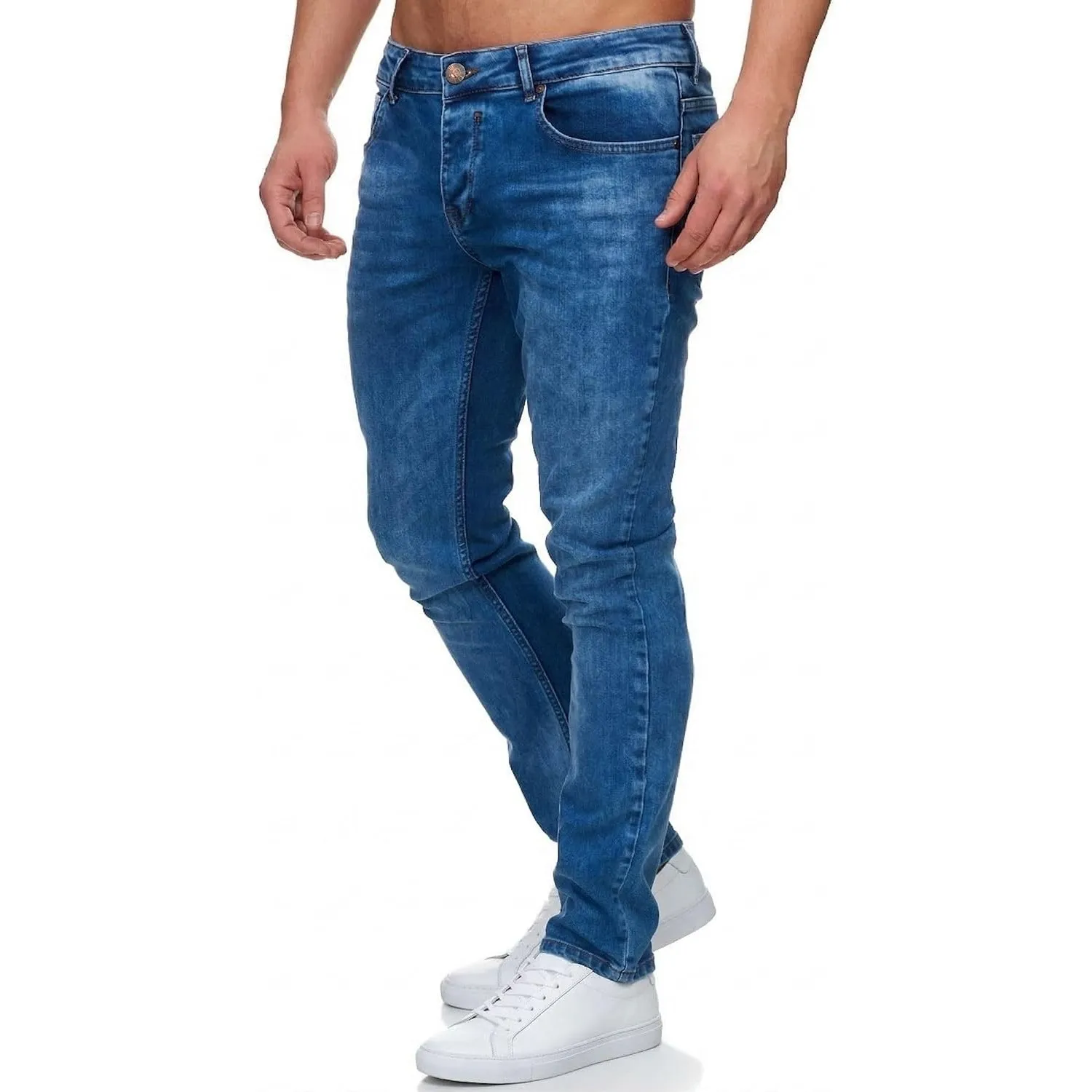 Tazzio Jeans Slim Fit Herren Jeanshose Stretch Designer Hose Denim 16533