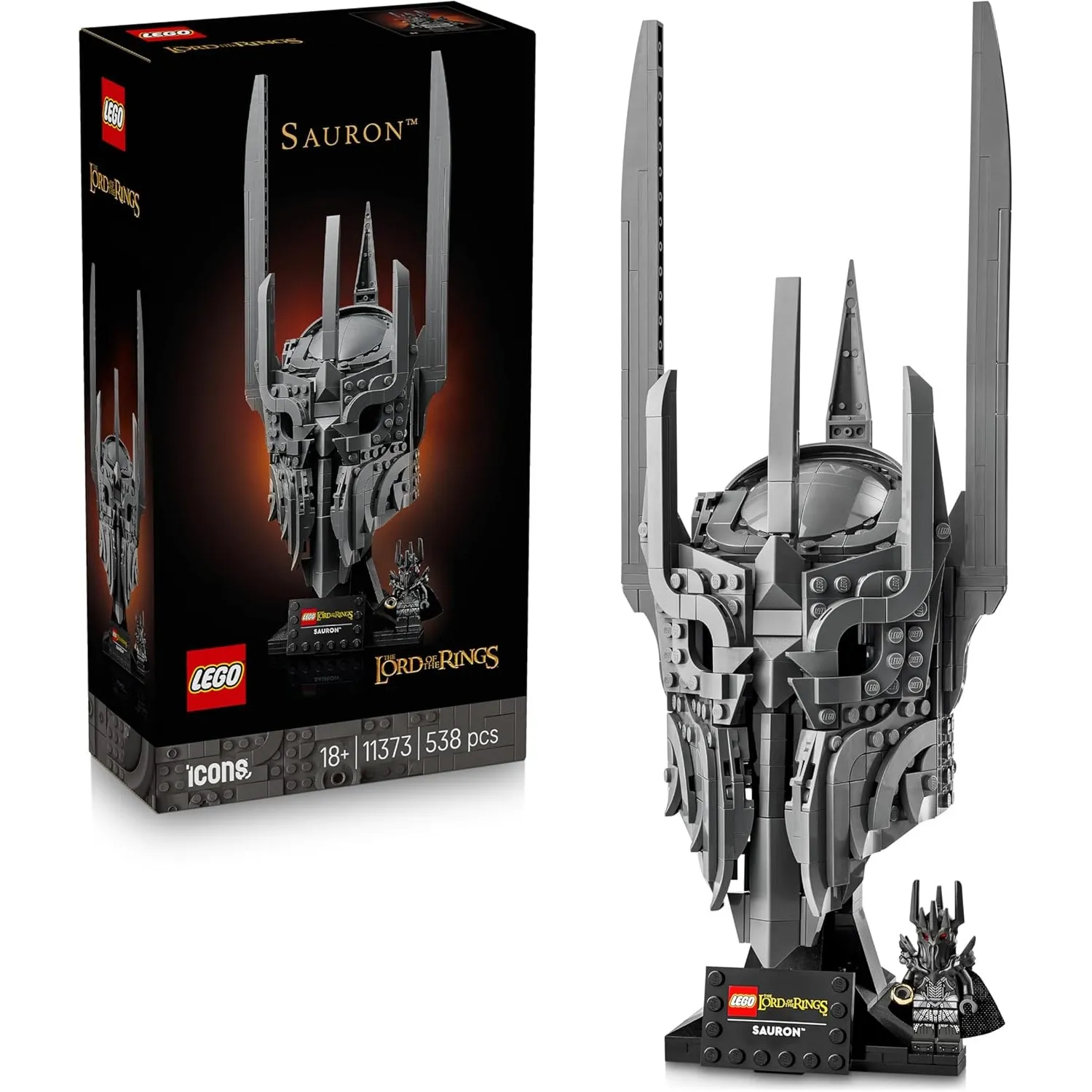 LEGO Icons 11373 Der Herr der Ringe: Saurons Helm, bauset