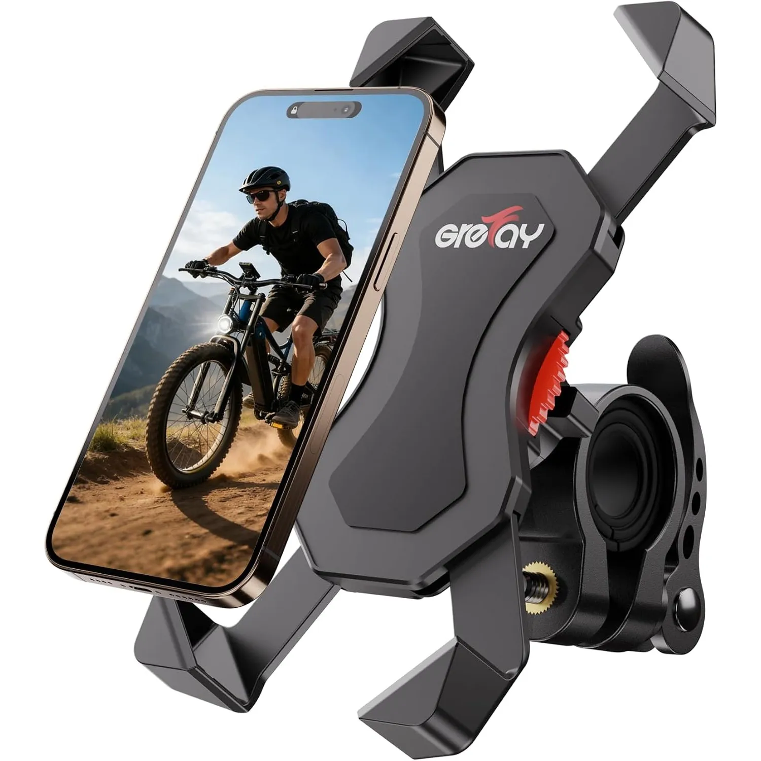 Grefay Fahrrad Handyhalterung Handyhalter Motorrad Fahrradlenker