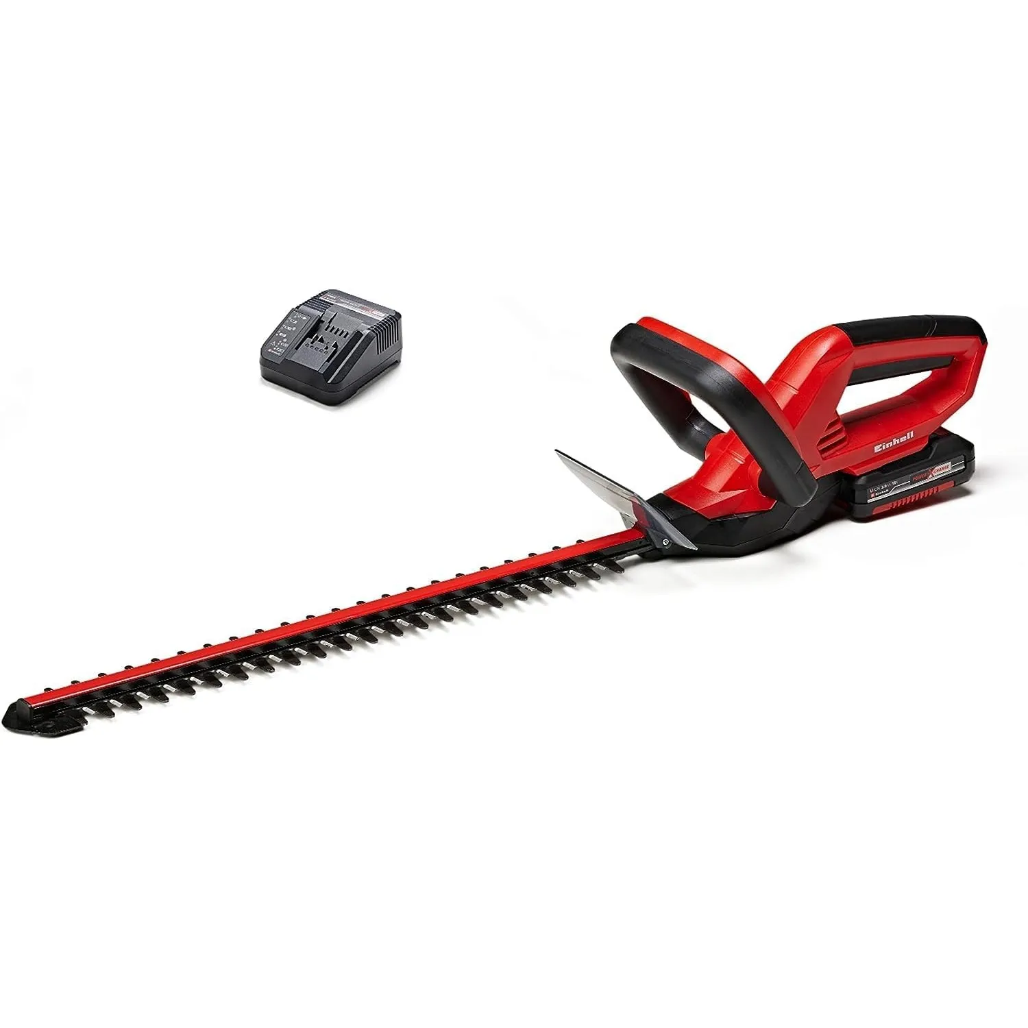 Einhell Akku Heckenschere GC-CH 1846 Li Kit | PXC | 18 V | 46 cm Schnittlänge | 15 mm Zahnabstand | ergonomischer Griff…